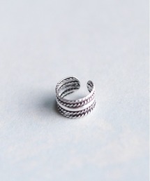 Chick（チック）の「【es】silver925 デザインイヤーカフ（イヤーカフ）」