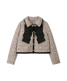CELFORD（セルフォード）の「フロントリボンステンカラージャケット（テーラードジャケット）」