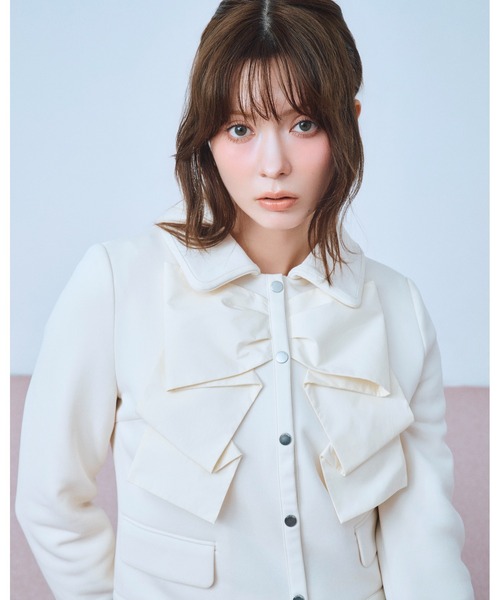 未使用タグ付♡CELFORDホワイト ツイードライクカットソージャケット38 CELFORD｜セルフォードのジャケット/アウター通販 - ZOZOTOWN
