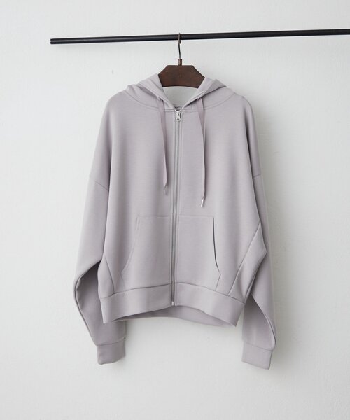 Another Branch olive des olive(アナザーブランチオリーブデオリーブ)の「ダンボールZIPパーカー(Tシャツ/カットソー・レディース・ブラック/グレー/ブラウン・FREE)」の12枚目の写真