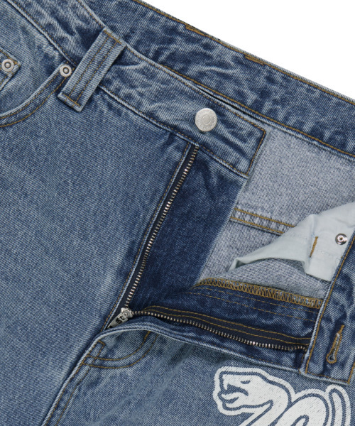 WKNDRS(ウィーキャンドース)の「DUCK OFF デニムパンツ (DENIM)(デニムパンツ・レディース・その他・MEDIUM/LARGE/X-LARGE)」の3枚目の写真