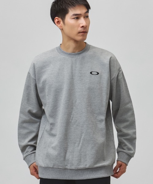 OAKLEY（オークリー）の「オークリー OAKLEY RE-FOUNDATIONAL FLEECE CREW 1.0（スウェット・メンズ・グレー/ブラック/ライトグレー・3L/L/LL/M）」の3枚目の写真