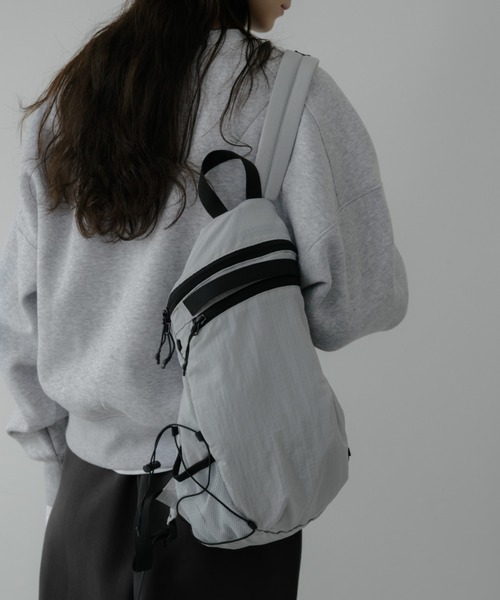 lit(リット)の「Ripstop Nylon Backpack(バックパック/リュック・レディース・ブラック/ライトグレー・FREE)」の4枚目の写真