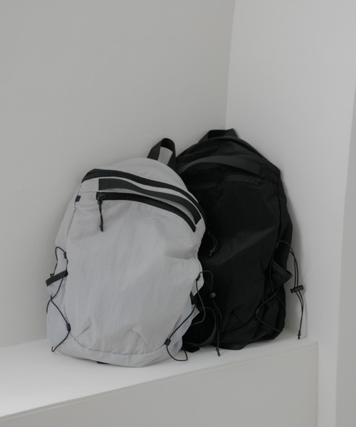 lit(リット)の「Ripstop Nylon Backpack(バックパック/リュック・レディース・ブラック/ライトグレー・FREE)」の22枚目の写真