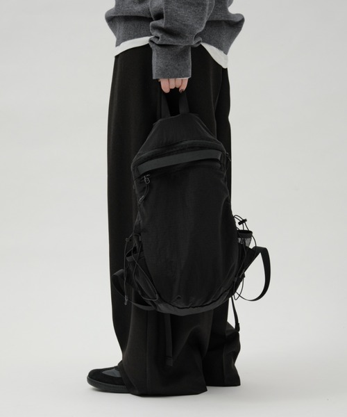 lit(リット)の「Ripstop Nylon Backpack(バックパック/リュック・レディース・ブラック/ライトグレー・FREE)」の16枚目の写真