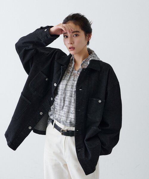 CIAOPANIC TYPY（チャオパニックティピー）の「∴チェックプリントレースフーディー（Tシャツ/カットソー・レディース・ブラウン/グレー/アイボリー・ONE SIZE）」の22枚目の写真