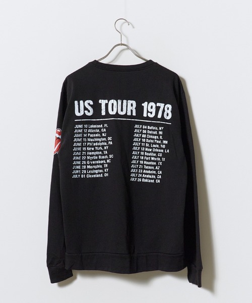 ROCK-OFF(ロックオフ)の「THE ROLLING STONES / ザ・ローリング・ストーンズ US Tour 1978 クルーネックスウェット バンド ロック メンズ レディース 2026年秋 秋服(スウェット・メンズ・ブラック・M/L/XL)」の8枚目の写真