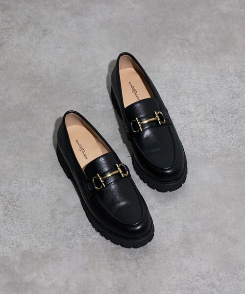 Au BANNISTER(オゥバニスター)の「【販売店舗限定】ボリュームローファー(ローファー・レディース・その他/ブラック・38/39/35/36/37)」の2枚目の写真