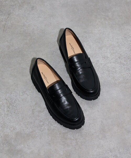 Au BANNISTER(オゥバニスター)の「【販売店舗限定】ボリュームローファー(ローファー・レディース・その他/ブラック・38/39/35/36/37)」の1枚目の写真