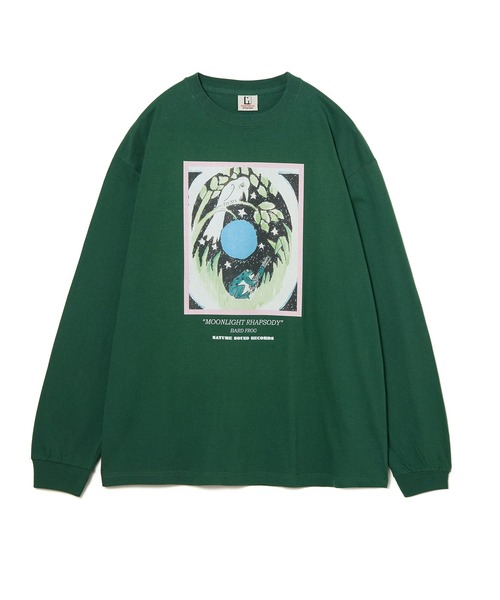 NON TOKYO(ノントーキョー)の「PRINT L/S T-SHIRT(FROG)(Tシャツ/カットソー・レディース・ネイビー/グリーン/ブラック・2/1)」の2枚目の写真