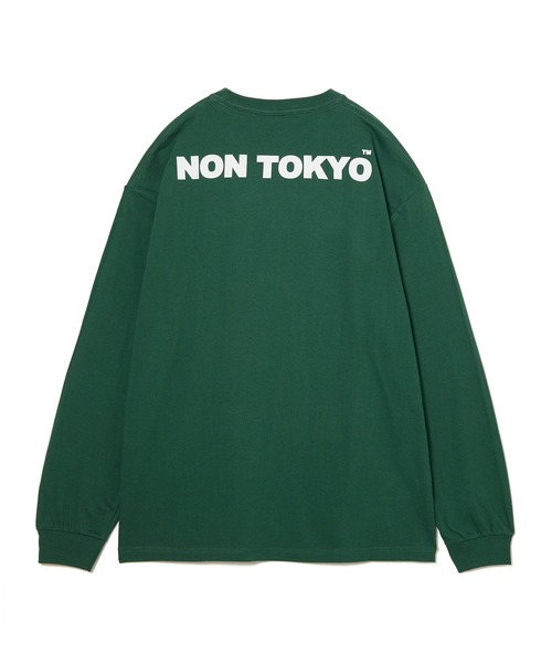 NON TOKYO(ノントーキョー)の「PRINT L/S T-SHIRT(FROG)(Tシャツ/カットソー・レディース・ネイビー/グリーン/ブラック・2/1)」の8枚目の写真