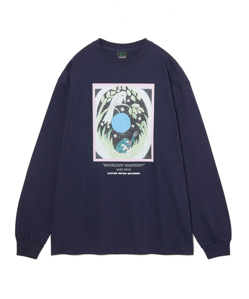 NON TOKYO(ノントーキョー)の「PRINT L/S T-SHIRT(FROG)(Tシャツ/カットソー・レディース・ネイビー/グリーン/ブラック・2/1)」の10枚目の写真