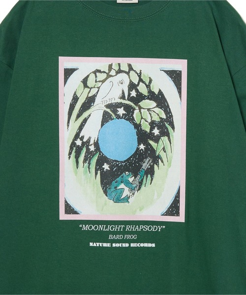 NON TOKYO(ノントーキョー)の「PRINT L/S T-SHIRT(FROG)(Tシャツ/カットソー・レディース・ネイビー/グリーン/ブラック・2/1)」の9枚目の写真