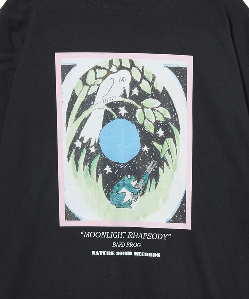 NON TOKYO(ノントーキョー)の「PRINT L/S T-SHIRT(FROG)(Tシャツ/カットソー・レディース・ネイビー/グリーン/ブラック・2/1)」の15枚目の写真