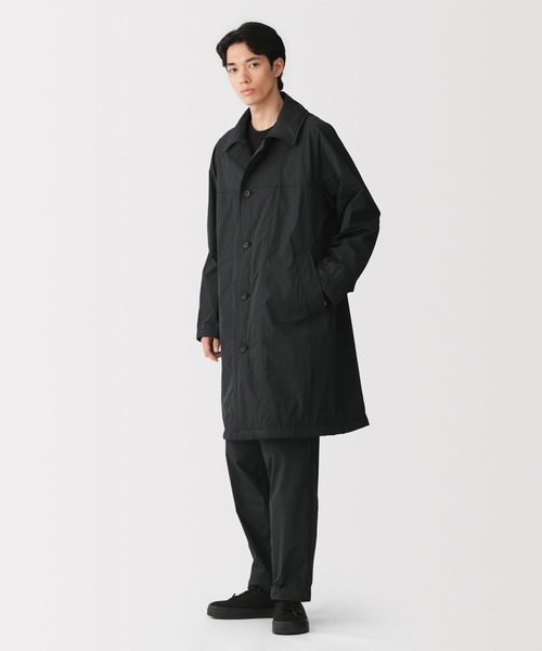 MUJI Labo〕紳士 撥水ポリエステルタフタステンカラーコート（ステン