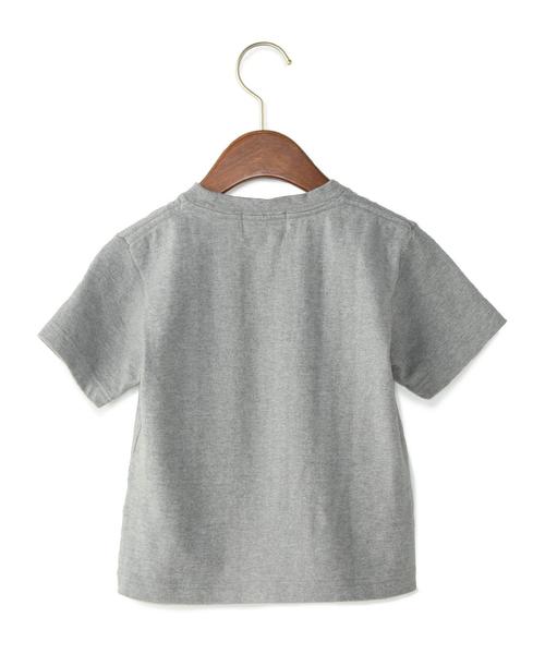 green label relaxing（グリーンレーベルリラクシング）の「STD GLR ツリテンジクＴシャツ ◆（Tシャツ/カットソー・キッズ・オフホワイト/グレー/ネイビー・115/105/125）」の4枚目の写真