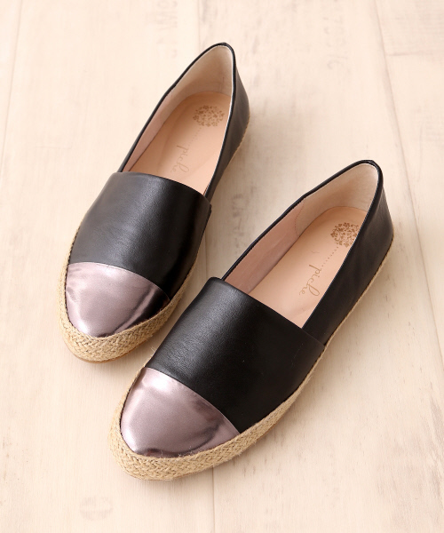 PICHE ABAHOUSE(ピシェ アバハウス)の「ジュート巻パンプス(スニーカー・レディース・ネイビー/シルバー/その他/ブラック・37/35/38/36/39)」の2枚目の写真