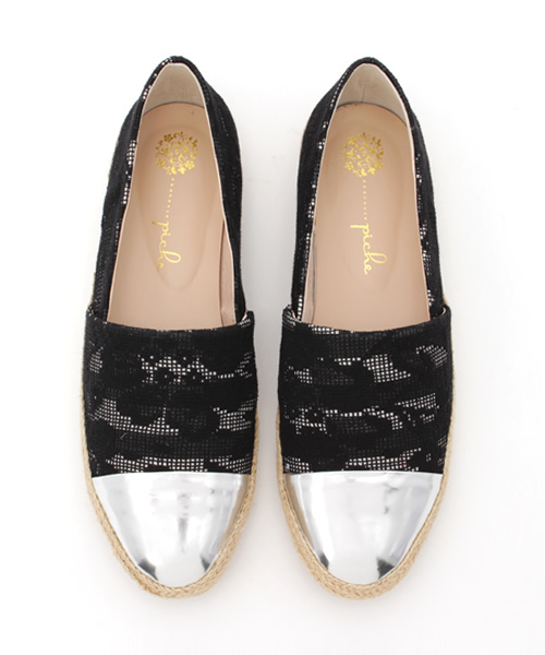 PICHE ABAHOUSE(ピシェ アバハウス)の「ジュート巻パンプス(スニーカー・レディース・ネイビー/シルバー/その他/ブラック・37/35/38/36/39)」の8枚目の写真