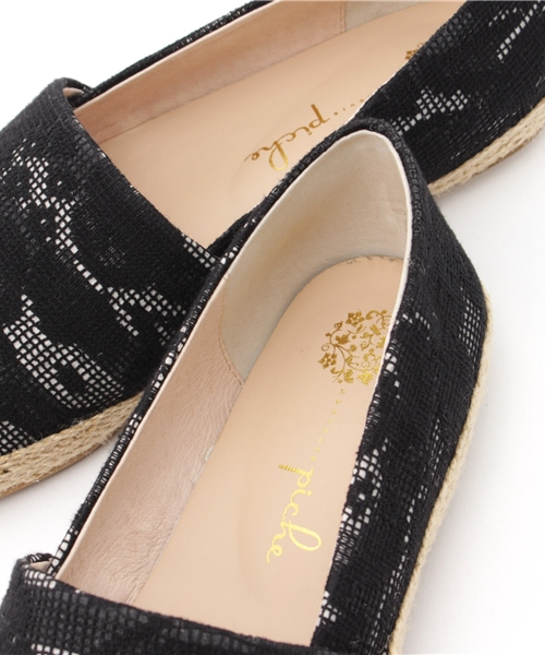 PICHE ABAHOUSE(ピシェ アバハウス)の「ジュート巻パンプス(スニーカー・レディース・ネイビー/シルバー/その他/ブラック・37/35/38/36/39)」の12枚目の写真