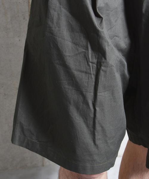 SHIPS JET BLUE（シップスジェットブルー）の「SHIPS JET BLUE: ワイドシルエット ショーツ■（その他パンツ・メンズ・オリーブ/ネイビー/ブルー系その他・LARGE/MEDIUM）」の9枚目の写真