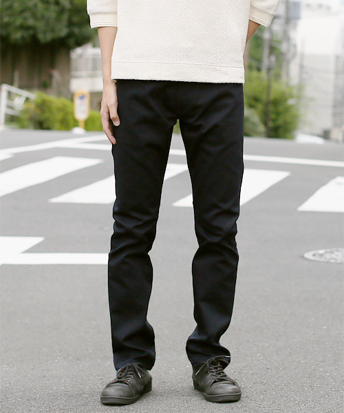 quadro(クオドロ)の「オールシーズナル ピケ5ポケットパンツ(その他パンツ・メンズ・グレー/クリーム/ネイビー・L/S/M)」の3枚目の写真