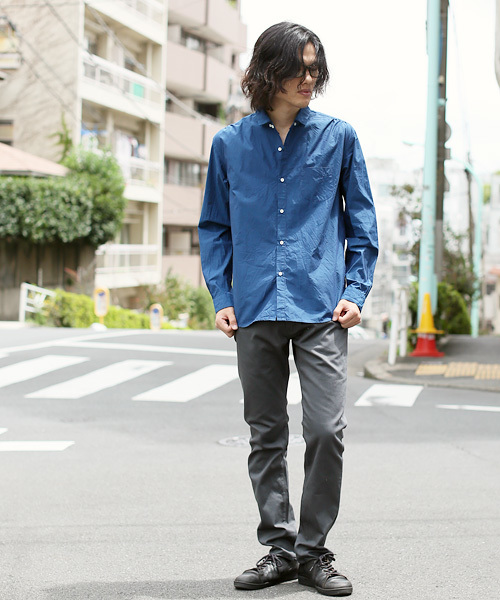 quadro(クオドロ)の「オールシーズナル ピケ5ポケットパンツ(その他パンツ・メンズ・グレー/クリーム/ネイビー・L/S/M)」の14枚目の写真