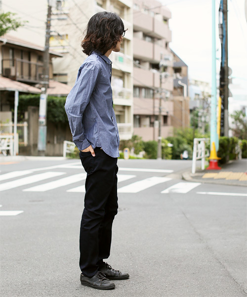 quadro(クオドロ)の「オールシーズナル ピケ5ポケットパンツ(その他パンツ・メンズ・グレー/クリーム/ネイビー・L/S/M)」の16枚目の写真