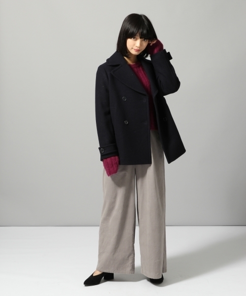 HARE(ハレ)の「モヘアソデロングプルオーバー(HARE)(ニット/セーター・レディース・オフホワイト/ボルドー/ブラック・FREE)」の5枚目の写真