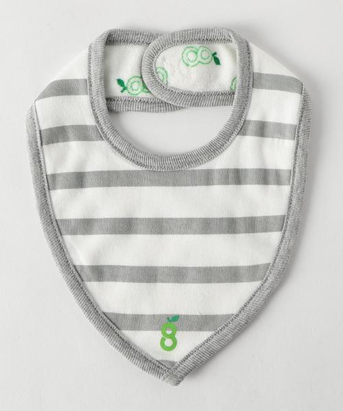 green label relaxing（グリーンレーベルリラクシング）の「GLR ビブ2017①（スタイ/よだれかけ・キッズ・ピンク/コバルトブルー/グレー・FREE）」の2枚目の写真