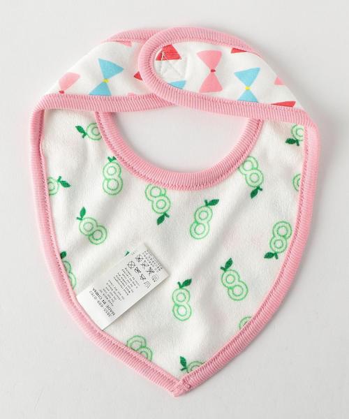 green label relaxing（グリーンレーベルリラクシング）の「GLR ビブ2017①（スタイ/よだれかけ・キッズ・ピンク/コバルトブルー/グレー・FREE）」の4枚目の写真