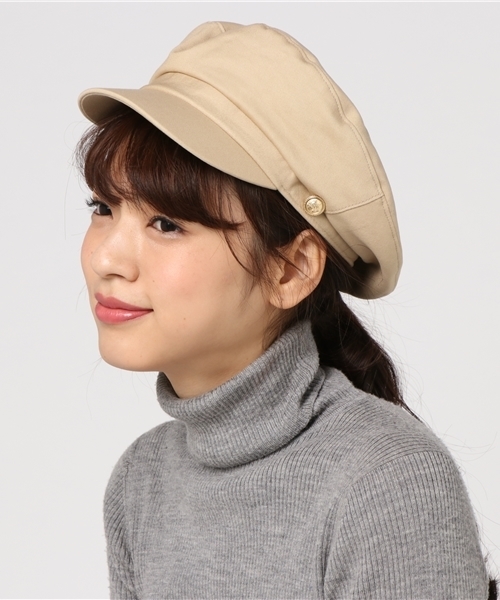 Heather（ヘザー）の「マリンキャスケット　744433（キャスケット・レディース・ベージュ/ブラック/オフホワイト/ネイビー・FREE）」の3枚目の写真