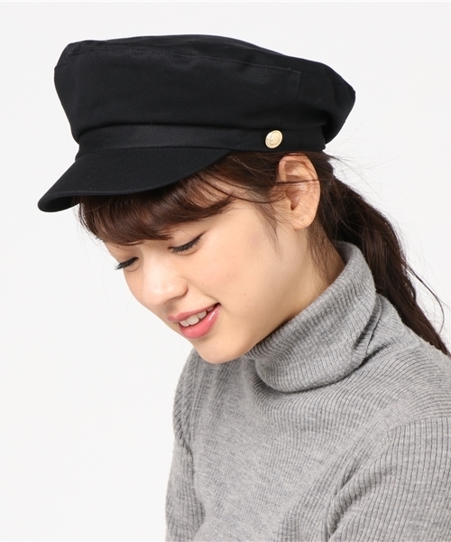 Heather（ヘザー）の「マリンキャスケット　744433（キャスケット・レディース・ベージュ/ブラック/オフホワイト/ネイビー・FREE）」の2枚目の写真