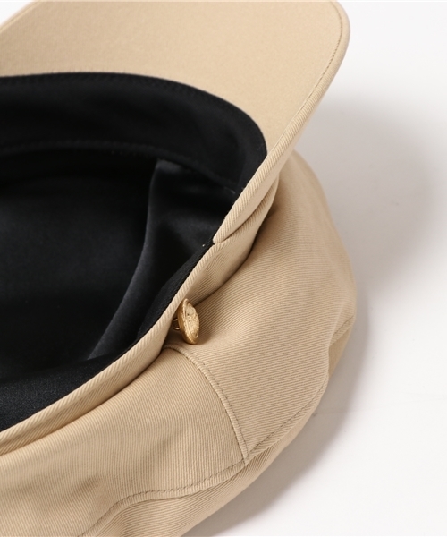 Heather（ヘザー）の「マリンキャスケット　744433（キャスケット・レディース・ベージュ/ブラック/オフホワイト/ネイビー・FREE）」の7枚目の写真