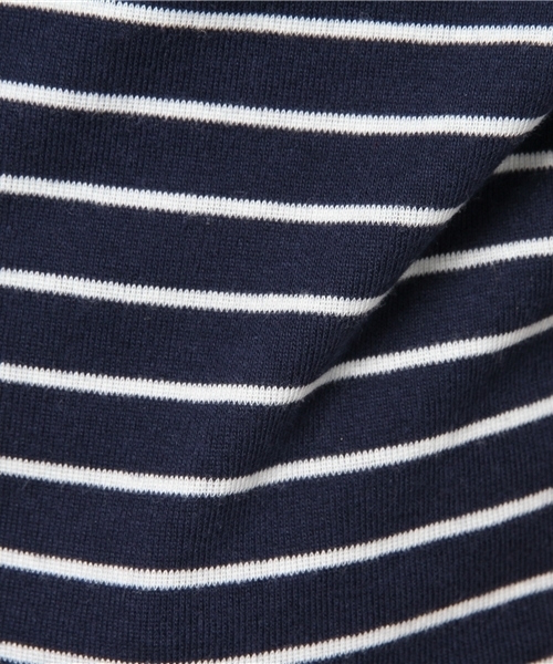 SLY(スライ)の「FRILL LACE UP 7分袖 TOPS(Tシャツ/カットソー・レディース・ブラック/ネイビー系/オフホワイト/レッド系その他・1/2)」の11枚目の写真