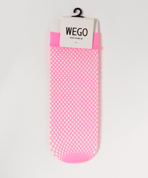 WEGO（ウィゴー）の「WEGO/ネットソックス（ソックス/靴下・レディース・ブラック/サックスブルー/ピンク系その他/パープル/イエロー/オレンジ/ホワイト/ピンク/レッド/ブルー・FREE）」の8枚目の写真