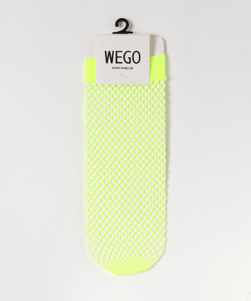 WEGO（ウィゴー）の「WEGO/ネットソックス（ソックス/靴下・レディース・ブラック/サックスブルー/ピンク系その他/パープル/イエロー/オレンジ/ホワイト/ピンク/レッド/ブルー・FREE）」の7枚目の写真
