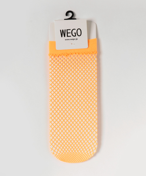 WEGO（ウィゴー）の「WEGO/ネットソックス（ソックス/靴下・レディース・ブラック/サックスブルー/ピンク系その他/パープル/イエロー/オレンジ/ホワイト/ピンク/レッド/ブルー・FREE）」の10枚目の写真