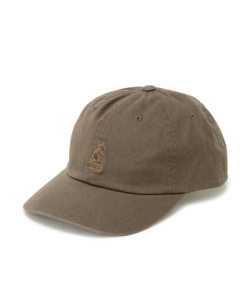 KANGOL（カンゴール）の「【KANGOL】 Washed Baseball/【カンゴール】 ウォッシュド ベースボールキャップ（キャップ・メンズ・ネイビー/ベージュ/ブラック/ピンク系その他/ホワイト/ワイン/ダークグリーン・ONE SIZE）」の5枚目の写真