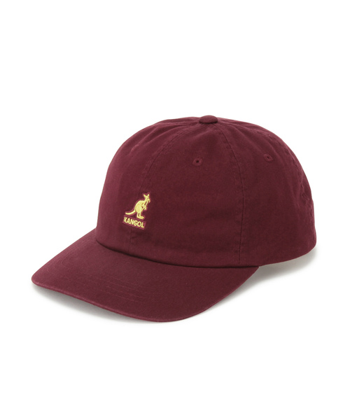 KANGOL（カンゴール）の「【KANGOL】 Washed Baseball/【カンゴール】 ウォッシュド ベースボールキャップ（キャップ・メンズ・ネイビー/ベージュ/ブラック/ピンク系その他/ホワイト/ワイン/ダークグリーン・ONE SIZE）」の22枚目の写真