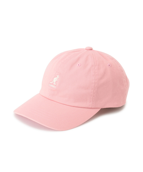 KANGOL（カンゴール）の「【KANGOL】 Washed Baseball/【カンゴール】 ウォッシュド ベースボールキャップ（キャップ・メンズ・ネイビー/ベージュ/ブラック/ピンク系その他/ホワイト/ワイン/ダークグリーン・ONE SIZE）」の21枚目の写真