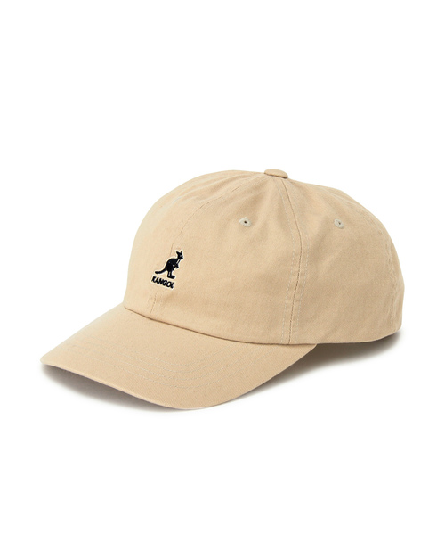 KANGOL（カンゴール）の「【KANGOL】 Washed Baseball/【カンゴール】 ウォッシュド ベースボールキャップ（キャップ・メンズ・ネイビー/ベージュ/ブラック/ピンク系その他/ホワイト/ワイン/ダークグリーン・ONE SIZE）」の13枚目の写真
