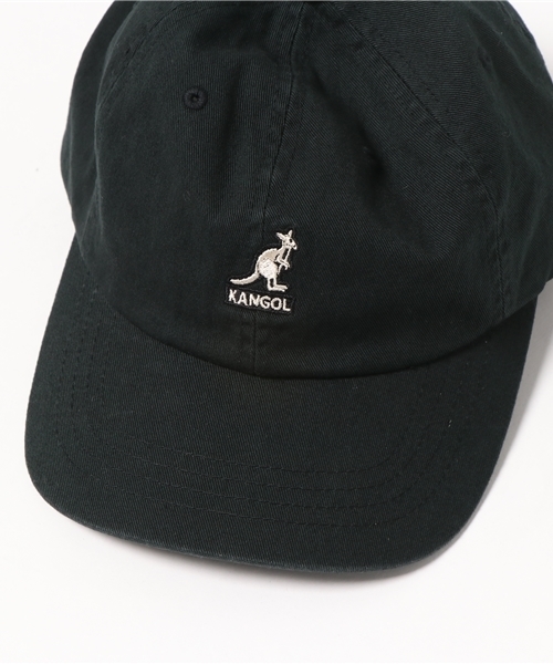 KANGOL（カンゴール）の「【KANGOL】 Washed Baseball/【カンゴール】 ウォッシュド ベースボールキャップ（キャップ・メンズ・ネイビー/ベージュ/ブラック/ピンク系その他/ホワイト/ワイン/ダークグリーン・ONE SIZE）」の9枚目の写真