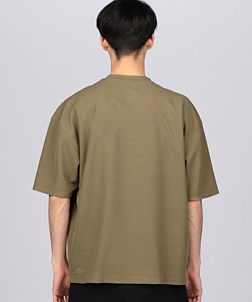 DESCENTE PAUSE（デサントポーズ）の「DESCENTE PAUSE（デサントポーズ） THERMAL BIG TEE（Tシャツ/カットソー・メンズ・オリーブ/ネイビー・LARGE/MEDIUM）」の3枚目の写真