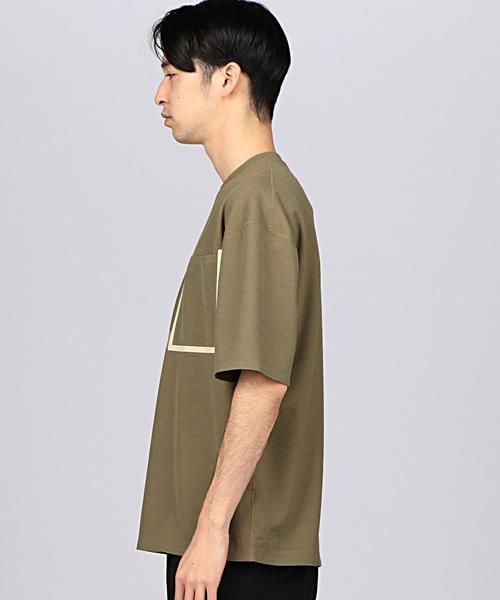 DESCENTE PAUSE（デサントポーズ）の「DESCENTE PAUSE（デサントポーズ） THERMAL BIG TEE（Tシャツ/カットソー・メンズ・オリーブ/ネイビー・LARGE/MEDIUM）」の8枚目の写真