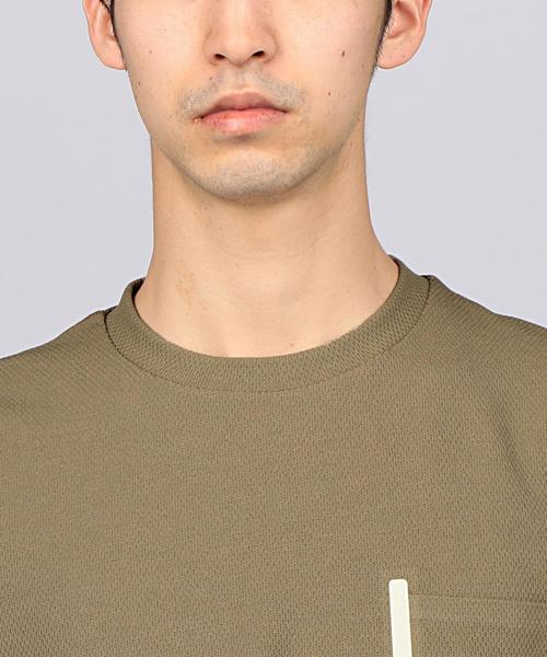 DESCENTE PAUSE（デサントポーズ）の「DESCENTE PAUSE（デサントポーズ） THERMAL BIG TEE（Tシャツ/カットソー・メンズ・オリーブ/ネイビー・LARGE/MEDIUM）」の10枚目の写真