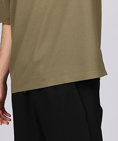 DESCENTE PAUSE（デサントポーズ）の「DESCENTE PAUSE（デサントポーズ） THERMAL BIG TEE（Tシャツ/カットソー・メンズ・オリーブ/ネイビー・LARGE/MEDIUM）」の12枚目の写真