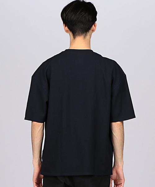 DESCENTE PAUSE（デサントポーズ）の「DESCENTE PAUSE（デサントポーズ） THERMAL BIG TEE（Tシャツ/カットソー・メンズ・オリーブ/ネイビー・LARGE/MEDIUM）」の6枚目の写真