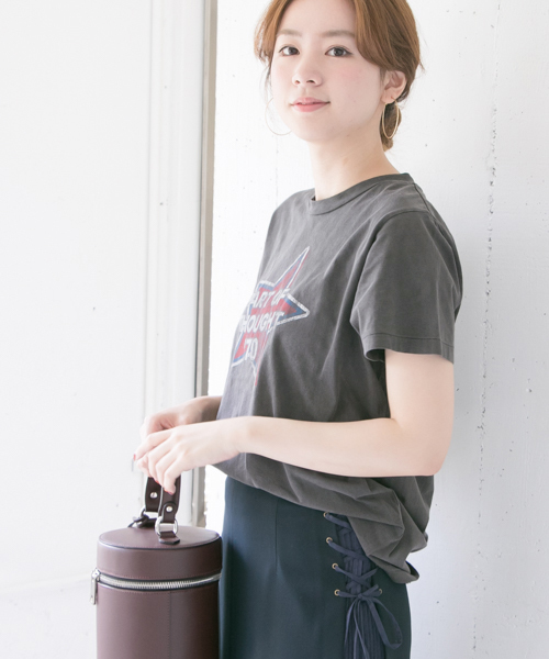 URBAN RESEARCH(アーバンリサーチ)の「VINTAGE LIKE T-SHIRTS(Tシャツ/カットソー・レディース・ブラック系その他/スミクロ・FREE)」の5枚目の写真