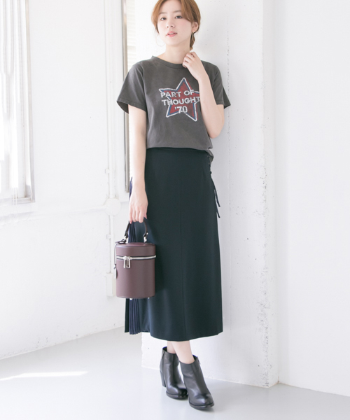 URBAN RESEARCH(アーバンリサーチ)の「VINTAGE LIKE T-SHIRTS(Tシャツ/カットソー・レディース・ブラック系その他/スミクロ・FREE)」の6枚目の写真