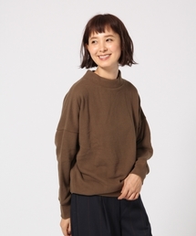 GLOBAL WORK | モックネックスウェット長袖/764078(スウェット)